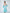 Aurora Tiffany-Blue Sweetheart Puff-Sleeve Asymmetrical Mini Dress