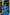 Eleonora Blue Linen Puff-Sleeve Wrap Midi Dress