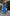 Eleonora Blue Linen Puff-Sleeve Wrap Midi Dress