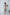 Chiara Beige Queen Anne Neckline Long Sleeve Midi Dress