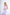 Aurora Lavender V-Neck Sleeveless Cocktail Midi Dress