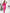 Aurora Crimson Puff-Sleeve Belted Midi Dress