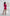 Crimson Crop Jacket Skirt Suit 2-Piece