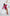 Crimson Crop Jacket Skirt Suit 2-Piece
