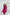 Crimson Crop Jacket Skirt Suit 2-Piece