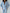 Sky-Blue Crop Jacket Suit 2-Piece - Fabulous Modern Charm
