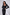 Adriana Black Square Neck Backless Puff-Sleeve Midi Dress