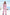 Adriana Pink Belted Wide-Leg Suit Two-Piece