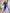 Adriana Blue Regular-Fit Three-Piece Suit