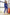 Adriana Blue Regular-Fit Three-Piece Suit