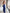 Adriana Blue High Waist Wide-Leg Palazzo Pants