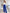 Adriana Blue High Waist Wide-Leg Palazzo Pants