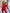 Adriana Red Slim-Fit Three-Piece Office Suit