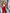 Adriana Red Belted Wide-Leg Suit Two-Piece