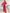 Camilla Red Off-the-Shoulder Crop Top & High Waist Pants