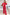 Camilla Red Off-the-Shoulder Crop Top & High Waist Pants