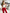 Beatrice Red High-Waist Fitted Flared Pants