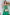 Beatrice Green Sleeveless Corseted Midi Dress
