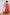 Beatrice Coral Sleeveless Corseted Midi Dress