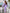 Beatrice Lavender Crepe Puff-Sleeve Midi Dress