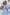 Adriana Sky-Blue Regular-Fit Three-Piece Suit