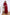 Eleonora Bordeaux Long Sleeve Thigh-Slit Maxi Dress