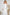 Eleonora White Long-Sleeve Thigh-Slit Maxi Dress