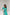 Adriana Green Wrap Short-Sleeve Belted Midi Dress