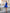 Camilla Blue Satin Long-Sleeve Mini Dress