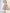 Eleonora Beige Floral-Print Wrap Midi Dress Belted
