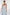 Beatrice Sky-Blue Satin Corseted Strapless Midi Dress