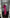 Isabella Bordeaux Puff-Sleeve Turtleneck Maxi Dress