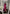 Isabella Bordeaux Puff-Sleeve Turtleneck Maxi Dress