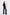 Adriana Black Shawl-Lapel Two-Piece Suit