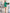 Adriana Green One-Shoulder Asymmetric Mini Dress