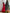 Aurora Red Puff Sleeve Belted Maxi Dress