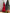 Aurora Red Puff Sleeve Belted Maxi Dress