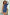 Adriana Blue One-Shoulder Asymmetric Mini Dress