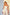 Aurora Ivory Sweetheart Peplum Top & Flared Pants Two-Piece Set