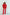 Adriana Red Regular-Fit Three-Piece Suit