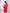 Adriana Crimson Faux Silk Long Sleeve Ruched Mini Dress