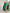 Beatrice Emerald Silk Long Sleeve Maxi Dress