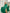 Beatrice Emerald Silk Long Sleeve Maxi Dress