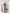 Beatrice Fraise Silk Long Sleeve Maxi Dress