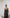 Giulia Black Satin Spaghetti-Strap Dropped-Waist Maxi Dress