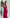 Aurora Red Satin Wide-Leg Pleated Jumpsuit