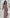Adriana Fraise Faux-Silk Thigh-Slit Maxi Dress