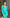 Camilla Green Satin Long Sleeve Mini Dress
