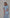 Adriana Sky-Blue Cape-Detail Peplum Chiffon Maxi Dress
