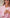 Chiara Pink Single-Breasted Relaxed-Fit Crepe Suit Two-Piece